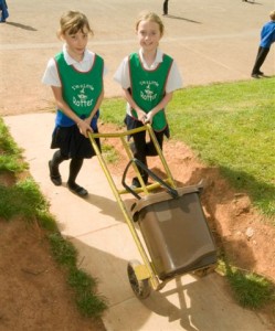 Sack truck to transport canteen caddy - Landscore 20.9.10