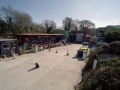 Main yard, including composting site, at Proper Job