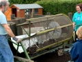 Close up of rotary sieve